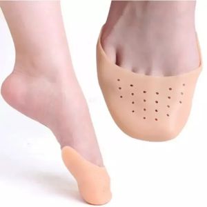 1Pair Forefoot Pad Toe Protector Silicone High Heel Ballerina Half Size Cushion Pain Relief Non-slip Shoe Insole for Women Foot Care