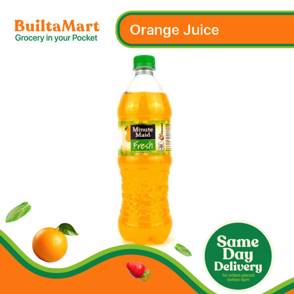 New Minute Maid Drinks Minute Maid Fresh Orange Juice (800mL