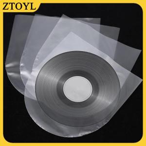 ZTOYL 50 cái 7 10 12 inch rõ ràng Vinyl ghi lại protecter LP kỷ lục túi nhựa chống tĩnh kỷ lục bên trong tay áo bao bì túi rõ ràng Bìa