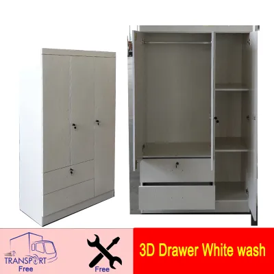Wardrobe Cappuccino/Walnut 3Door 2 Door 1Door