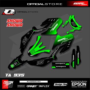 Stiker Decal Motor WR 155r(TA935) Fullbody Stiker Variasi List Simpel Design New WR155