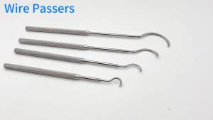 QSWTITAN Orthopedic Wire Guider Wire Passers 4 type for Trauma Orthopedic Instrument Veterinary