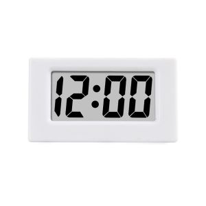 HPVDBP Mute LED Digital Clock Time Display Cute Desk Electronic Clock Multi-purpose Simple Mini Triangle Clock Home