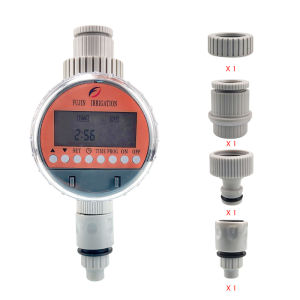 FUJIN Ball valve controller automatic Watering timer 0 water pressure Low pressure supply Water Timer LCD irrigation Controller