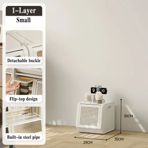 【MOHO.SG】READY STOCK Childrens Toy Storage Box Snack Storage Cabinet Picture Book Organizer Clothes Plastic Storage