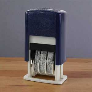 COD ENJOU Stempel Tanggal Produksi Tanggal Bulan Tahun Otomatis Mini Portable Date Stamp - YT302