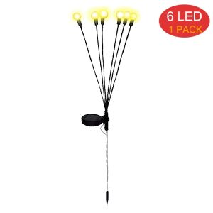 Firefly Light Christmas Solar energy  Swing Garden Light Outdoor Solar Waterproof Color Changing Firefly Light