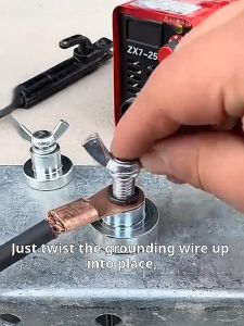 Heavy Duty Magnetic Welding Machine Single Head Grounding Tool with Innovative Grounding System