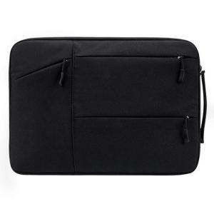 Tas Laptop Jinjing Pocket Black Nylon Waterproof 15 inch