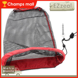 Fishing Net Portable Outdoor Fish Traps For Fishing Netting Drawstring Fish Net Bag For Fishing