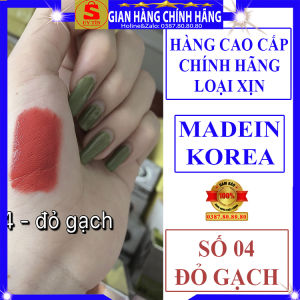 Son kem siêu lì son lì không trôi chính hãng hàn quốc collagen Beau Shop son môi lì son lì lâu trôi son kem lì không trôi khi ăn son kì lâu trôi son nước lì 24h cao cấp son dưỡng hồng xóa thâm môi màu cam cháy cam đất đỏ cam - Shopping vip