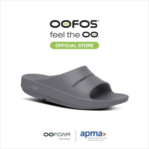 OOFOS OOahh Slate รองเท้าเพื่อการฟื้นฟู