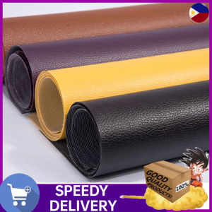 [Buy 3 rolls for gift + COD + spot] Leather Repair Patch Self-Adhesive Leather Sofa Patch Leather Patch Black 1 Roll 50 x 137cm Self-Adhesive PU Leather Patch Repair Kit First Aid Sofa Car Seat Furniture Jacket Handbag Black 21 Colors