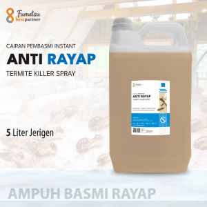 Cairan Pembasmi Serangga & Rayap Ampuh Kemasan 5 Liter Jerigen Paket Sarung Tangan