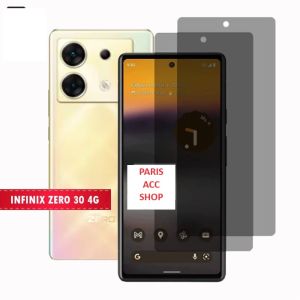INFINIX GT 10 PRO GT 20 PRO GT 30 PRO ZERO 30 4G ZERO 30 5G ANTI GORES HYDROGEL SPY PRIVACY HITAM GELAP ANTI PEEPING FRONT JELL PELINDUNG LAYAR SCREEN GUARD FULL COVER