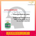 Nature's Way Ginkgo Biloba 2000mg 100 tablets EXP:02/2027 [ FARMASI CS ]. 