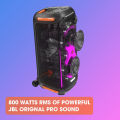 JBL Partybox 710 Party speaker with 800W RMS powerful sound, built-in lights and splashproof design.. 