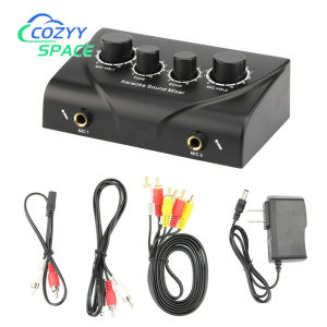 【CozyySpace】Pro Máy Trộn Tiếng Vang Karaoke Âm Thanh Kỹ Thuật Số Mini Tiện Dụng