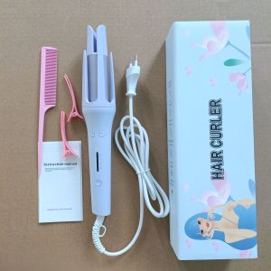 Máy Uốn Tóc Xoăn Tự Động Chất Liệu Gốm Sứ Trục Uốn 32mm Cao Cấp