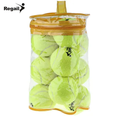 BiiTLady 12pcs Original REGAIL High Elasticity Tennis Ball For Sport Competition and Practice Training Use