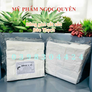 2Gói Bông gòn y tế cắt sẵn Bảo Thạch (6cm x 6cm - 500g)