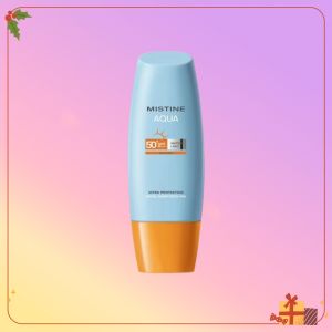 MISTINE Aqua Base 超级防护哑光面部防晒霜 Pro SPF50 PA ++++(40ml)