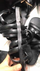 Dép cao su bác hồ 5 quai hàng dày đẹpdép quai hậu xăng đan nam đế dày trên 1cm