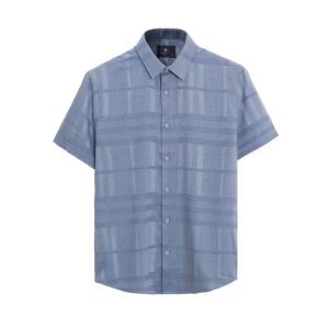 Áo sơ mi nam tay ngắn URBAN vải Bamboo mềm mịn thoáng mát hạn chế nhăn phom dáng suông NO.4594