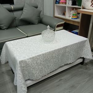Khăn Trải Bàn Chữ Nhật Vải Gấm Họa Tiết Sang Trọng 1m x 1m5
