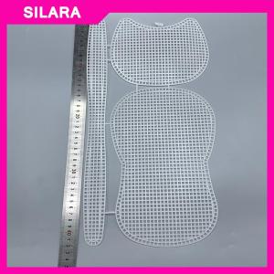 SILARA Horseshoe phụ kiện tấm lưới dệt kim lót lưới bằng nhựa nhung