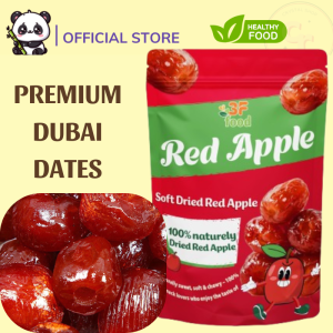 BUY 1 GET 1 100G Premium Sweet Dried Red Apple | Soft Chewy & Seedless | Natural Healthy Snack 100g / 250g / 500g