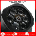 KAYA (KA-06) - Mini 6 LED Bee Eyes Moving Head Light with Laser Disco Light. 
