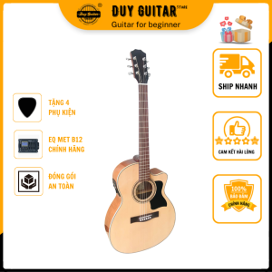 Đàn guitar acoustic DJ150XB12 có EQ dòng trung của Duy Guitar Store