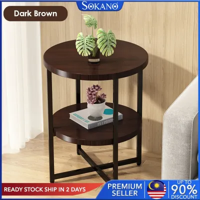 SOKANO HP034 Modern Small Coffee Table Round Table Corner Several Sofa Side Table Nordic Small Round Table
