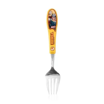 Disney Kids Spoon Fork Set 304 Stainless Steel Spider-Man Cartoon Marvel Heroes Set with Case Portable
