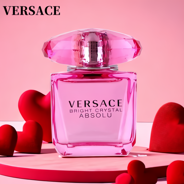 100 authentic VERSACE perfume pink diamond crystal women's perfume EDP