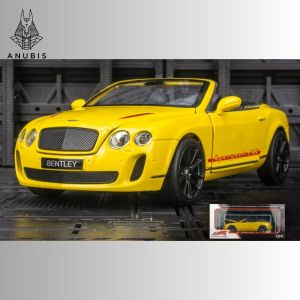Mô Hình Xe Ôtô Kim Loại 1/24 Siêu Xe BENTLEY SUPERSPORT ISR Sẵn Đế Để Trưng Bày Bàn Làm Việc Làm Đồ Chơi Trẻ Em