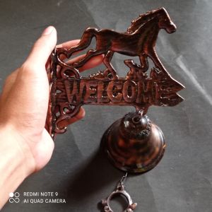 bel lonceng pintu rumah / model kuda welcome