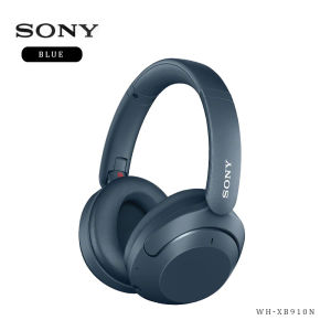 Sony WH-XB910N หูฟังไร้สายแบบตัดเสียงรบกวน Bluetooth เบสหนัก พร้อมไมโครโฟน แบตเตอรี่ใช้งานได้นาน 30 ชั่วโมง