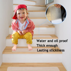 Transparent Anti Slip Tape Waterproof Floor Strip/Non slip Sticker For Pet Children Old Men High Friction Carpet Safe Bathtub Stair Bathroom Product