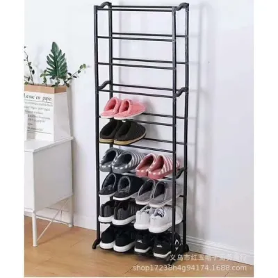 Rak Sepatu Amazing 10 Susun Portable Kuat dan Kokoh
