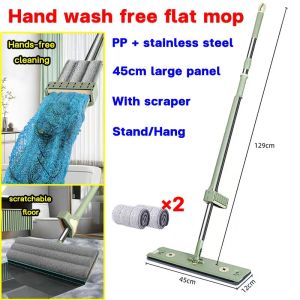 Sewage separation No hand washing spin mop lantai spin 抹地拖把 floor mop spin 拖把神器免手洗 mop bucket