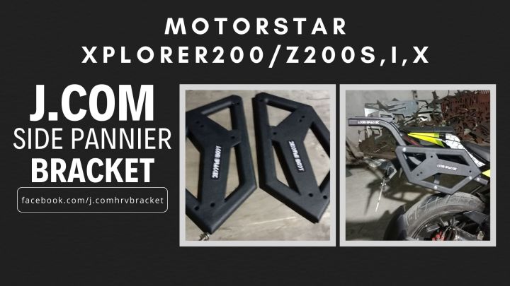 MOTORSTAR Z200 s, ii, x / xplorer200 / GPR 250/ Z250 ii J.COM BRACKET ...