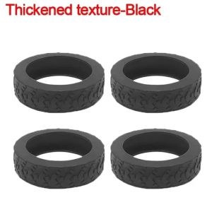 8Pcs Thicken Luggage Wheels Protector Cover Anti-wear Silicone Luggage Suitcase Reduce Noise Wheels Guard Cover Accessories