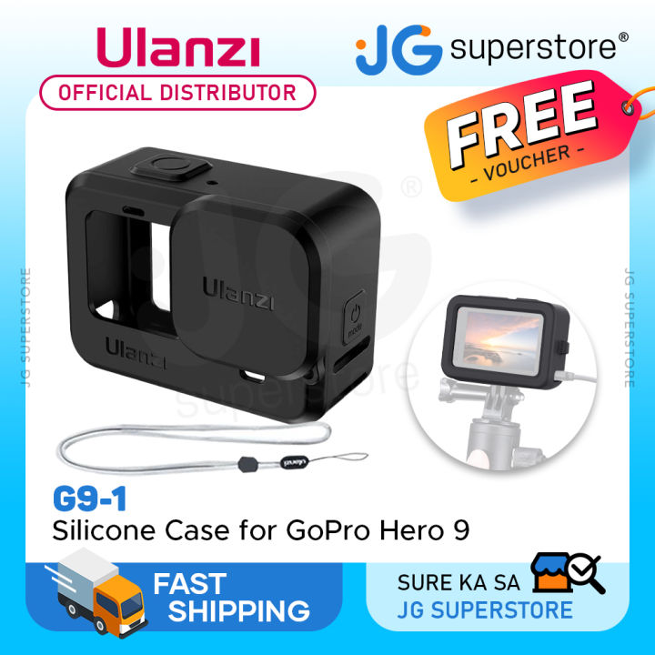Ulanzi G9-1 Silicone Rubber Cage With Lens Cover, Wrist Strap for