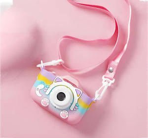 Kids Camera1080P Kids Digital Dual Camera with 32GB TF CardPortable 9600W Pixel Toy Camera Cute Camcorder Rechargeable Camera