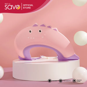 Baby Shower Cap - Anti-Backflow Splash-Proof Ear Protection Cute Kids Hair Washing Cap Essential for Baby Bathing