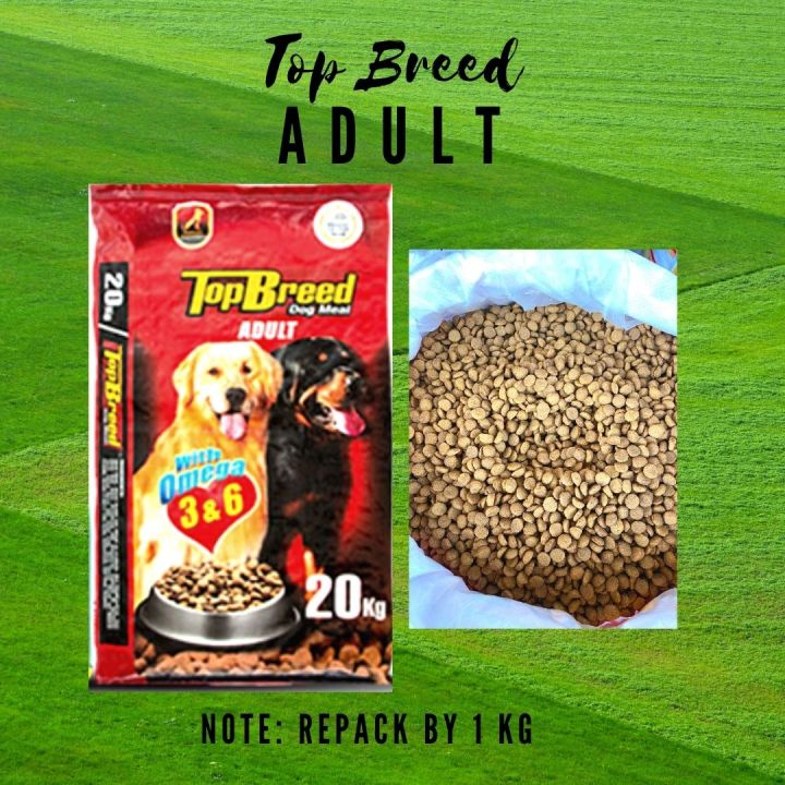 Top breed store dog food lazada