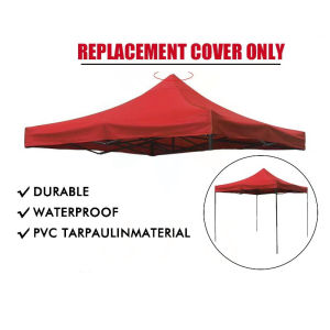 【Local shipment】3M x 3M / 10FT x 10FT Canopy Canvas Roof / Kanvas Kanopi / Kain Kanopi Khemah Pasar / Canopy Cloth Kain Kanopi Kain Bumbung Khemah Kanopi Tanpa Rangka Pasar Malam Pasar Tani Night Market Canopy Top Without Frame