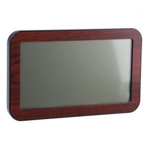 Thương mại treo tường kỹ thuật số đồng hồ với 8 ngôn ngữ tùy chọn nhiệt độ & Máy đo độ ẩm đồng hồ báo thức kép văn phòng nhà cửa sử dụng